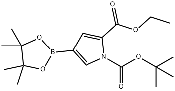 1-tert-Butyl 2-ethyl 4-(4,4,5,5-tetramethyl-1,3,2-dioxaborolan-2-yl)-1H-pyrrole-1,2-dicarboxylate