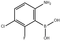 (6-氨基-3-氯-2-氟-苯基)硼酸