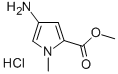 4-AMINO-1-METHYL-1H-PYRROLE-2-CARBOXYLIC ACID METHYL ESTER HYDROCHLORIDE