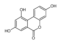 6H-Dibenzo[b,d]pyran-6-one, 3,8,10-trihydroxy-