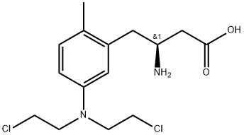 Benzenebutanoic acid, β-amino-5-[bis(2-chloroethyl)amino]-2-methyl-, (βS)-