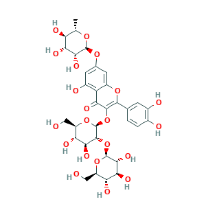 Quercetin 3-O-sophoroside-7-O-rhamnoside