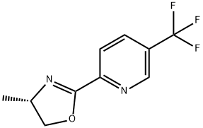 Pyridine, 2-[(4S)-4,5-dihydro-4-methyl-2-oxazolyl]-5-(trifluoromethyl)-