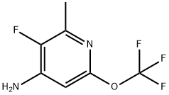 4-Amino-3-fluoro-2-methyl-6-(trifluoromethoxy)pyridine