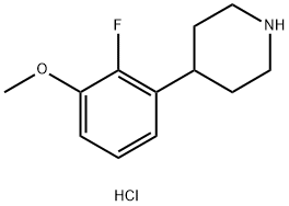 4-(2-fluoro-3-methoxyphenyl)piperidine hydrochloride