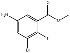 Benzoic acid, 5-amino-3-bromo-2-fluoro-, methyl ester