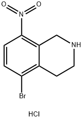 5-BROMO-8-NITRO-1,2,3,4-TETRAHYDROISOQUINOLINE HYDROCHLORIDE