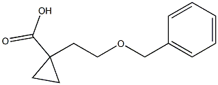 1-[2-(benzyloxy)ethyl]cyclopropane-1-carboxylic acid