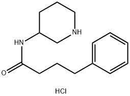 4-phenyl-N-(piperidin-3-yl)butanamide hydrochloride