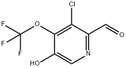 3-Chloro-5-hydroxy-4-(trifluoromethoxy)pyridine-2-carboxaldehyde