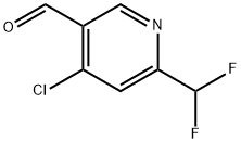 4-chloro-6-(difluoromethyl)nicotinaldehyde