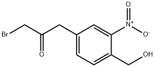 4-(3-Bromo-2-oxopropyl)-2-nitrobenzyl alcohol