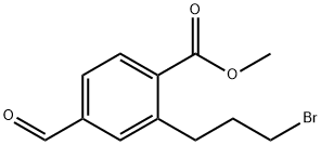 Methyl 2-(3-bromopropyl)-4-formylbenzoate