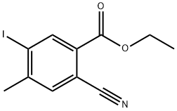 Ethyl 2-cyano-5-iodo-4-methylbenzoate