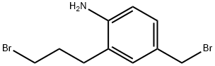 4-(Bromomethyl)-2-(3-bromopropyl)aniline