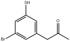 1-(3-Bromo-5-mercaptophenyl)propan-2-one