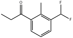 1-(3-(Difluoromethyl)-2-methylphenyl)propan-1-one