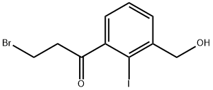 3-(3-Bromopropanoyl)-2-iodobenzylalcohol