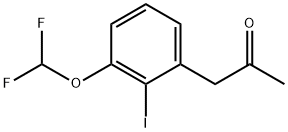 1-(3-(Difluoromethoxy)-2-iodophenyl)propan-2-one