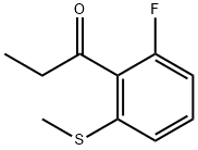 1-(2-Fluoro-6-(methylthio)phenyl)propan-1-one