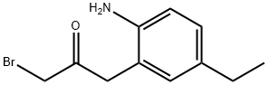 1-(2-Amino-5-ethylphenyl)-3-bromopropan-2-one