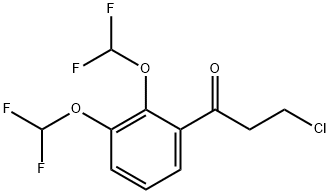 1-(2,3-Bis(difluoromethoxy)phenyl)-3-chloropropan-1-one