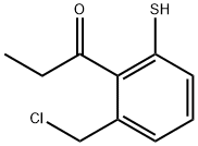 1-(2-(Chloromethyl)-6-mercaptophenyl)propan-1-one