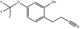 3-(2-Hydroxy-4-(trifluoromethoxy)phenyl)propanenitrile