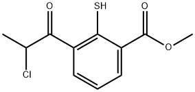 Methyl 3-(2-chloropropanoyl)-2-mercaptobenzoate