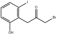 2-(3-Bromo-2-oxopropyl)-3-iodophenol