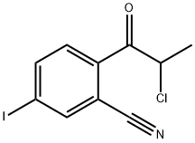 2-(2-Chloropropanoyl)-5-iodobenzonitrile