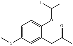 1-(2-(Difluoromethoxy)-5-(methylthio)phenyl)propan-2-one