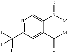 5-nitro-2-(trifluoromethyl)pyridine-4-carboxylicacid