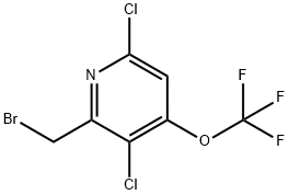 2-(Bromomethyl)-3,6-dichloro-4-(trifluoromethoxy)pyridine