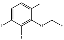 1,2-Diiodo-4-fluoro-3-(fluoromethoxy)benzene