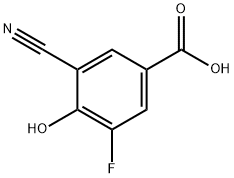 Benzoic acid, 3-cyano-5-fluoro-4-hydroxy-