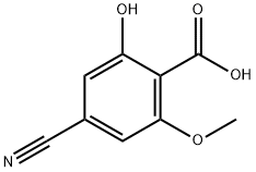 4-Cyano-2-hydroxy-6-methoxybenzoic acid