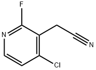 3-Pyridineacetonitrile, 4-chloro-2-fluoro-