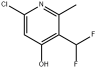 6-Chloro-3-(difluoromethyl)-4-hydroxy-2-methylpyridine