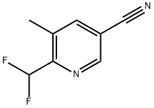 3-Pyridinecarbonitrile, 6-(difluoromethyl)-5-methyl-