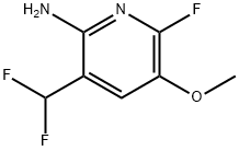 2-Amino-3-(difluoromethyl)-6-fluoro-5-methoxypyridine