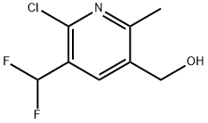 2-Chloro-3-(difluoromethyl)-6-methylpyridine-5-methanol