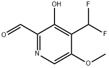 4-(Difluoromethyl)-3-hydroxy-5-methoxypyridine-2-carboxaldehyde