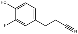 Benzenepropanenitrile, 3-fluoro-4-hydroxy-