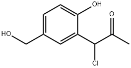 2-(1-Chloro-2-oxopropyl)-4-(hydroxymethyl)phenol