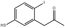 1-(2-Iodo-5-mercaptophenyl)propan-2-one