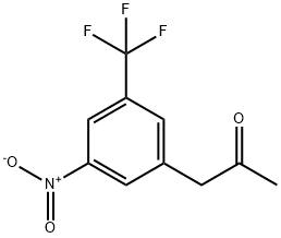 1-(3-Nitro-5-(trifluoromethyl)phenyl)propan-2-one