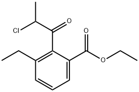 Ethyl 2-(2-chloropropanoyl)-3-ethylbenzoate