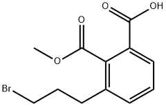 Methyl 2-(3-bromopropyl)-6-carboxybenzoate