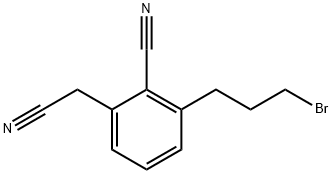 3-(3-Bromopropyl)-2-cyanophenylacetonitrile